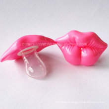 Funny Customized Lip Design Silicone Infant Teether